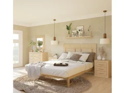 Espejo rectangular Kira Tofe - Textil
