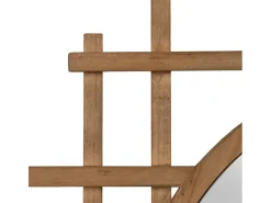 Espejo redondo de madera Diva 100cm