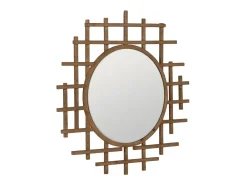 Espejo redondo de madera Diva 100cm