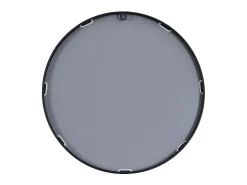 Espejo redondo de metal D60cm EMA Blanco
