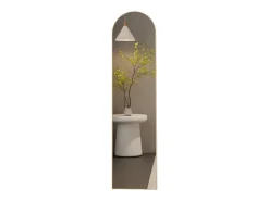 Espejo ROSALIA – 40x160 cm – Roble envejecido – Acabado de madera – Diseño rústico y refinado