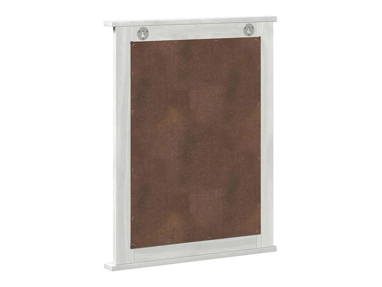 Espejo VIGO Blanco 55,5 x 5 x 70 cm Madera maciza de pino