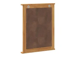 Espejo VIGO Marrón Miel 55,5 x 5 x 70 cm Madera Maciza de Pino