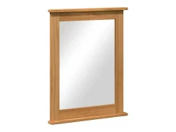 Espejo VIGO Marrón Miel 55,5 x 5 x 70 cm Madera Maciza de Pino
