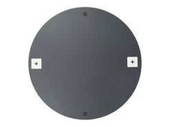 Espejos de pared 2 piezas 50 cm Cristal redondo