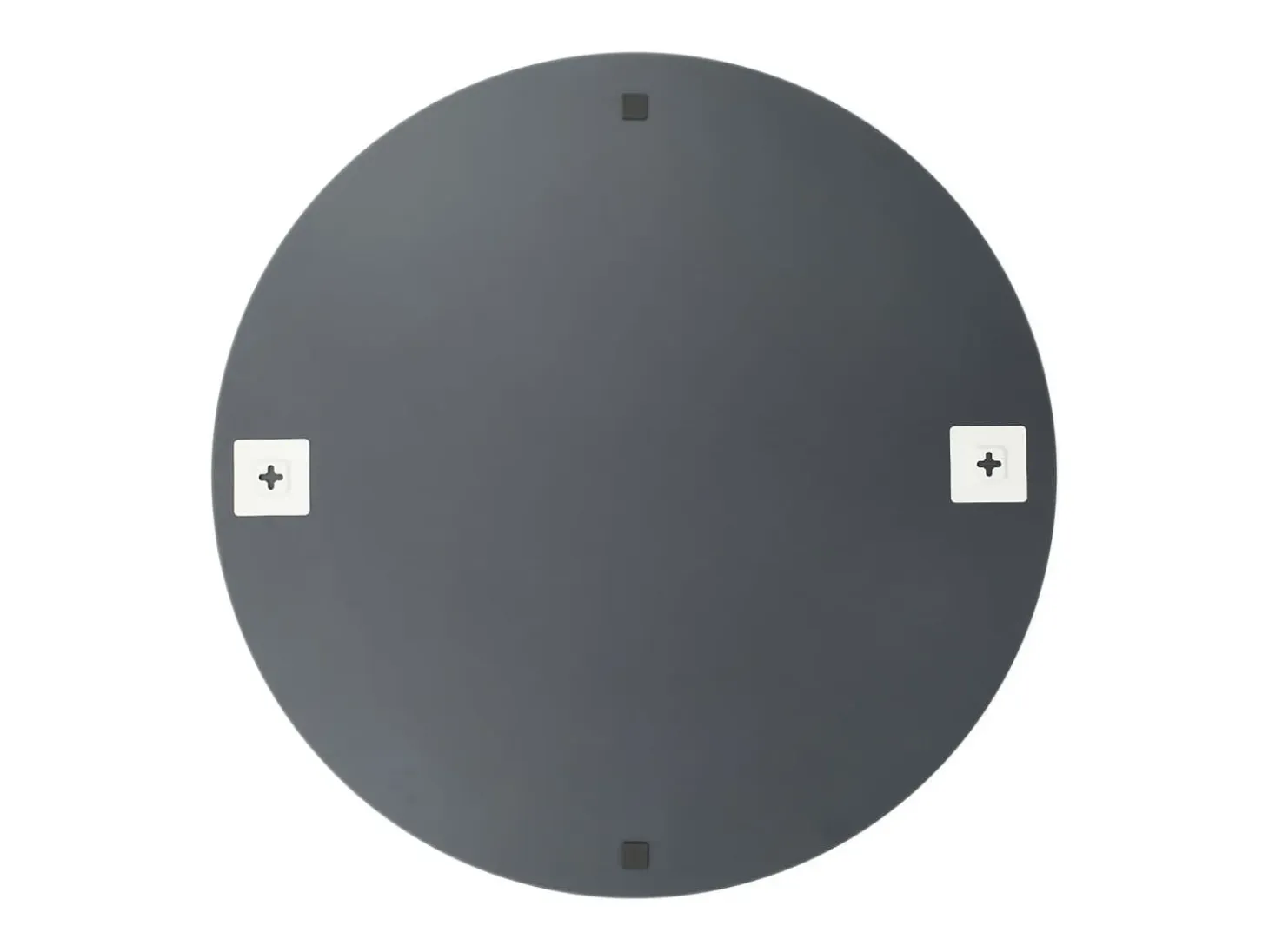 Espejos de pared redondos 2 unidades vidrio 50 cm ES311072