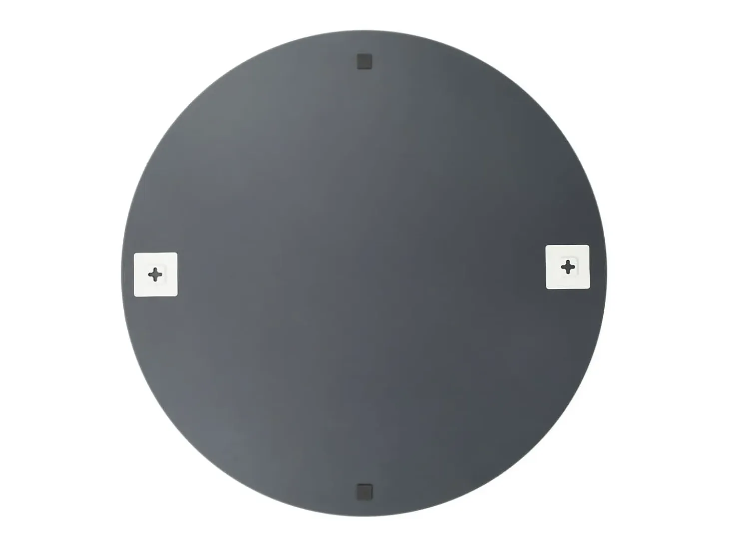 Espejos de pared redondos 2 unidades vidrio 60 cm ES433084
