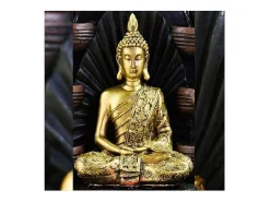 Estatua de Buda de poliresina Sanci