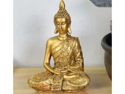 Estatua de Buda de poliresina Sanci