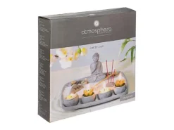 Estatuas de jardín Atmosphera Gris Cemento (24 x 24 x 12 cm)
