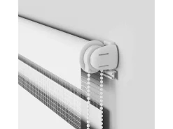 Estor cebra blanco 40x150 cm ancho tejido 35,9 cm poliéster