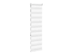 Estor cebra blanco 40x150 cm ancho tejido 35,9 cm poliéster