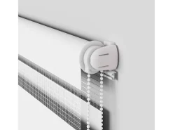 Estor cebra blanco 60x150 cm ancho tejido 55,9 cm poliéster