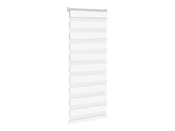 Estor cebra blanco 60x150 cm ancho tejido 55,9 cm poliéster
