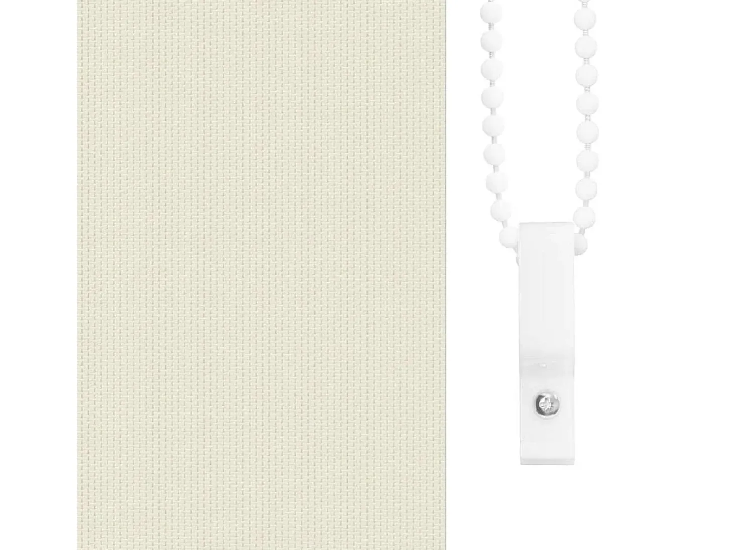 Estor enrollable 80 x 175 cm Blanco roto