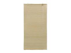 Estor enrollable de bambú natural 140x160 cm