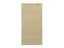 Estor enrollable de bambú 140x220 cm Natural