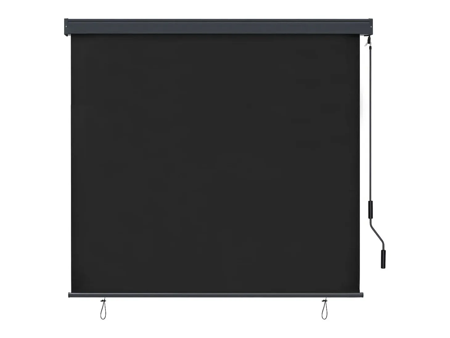 Estor enrollable de exterior 160x250 cm Antracita
