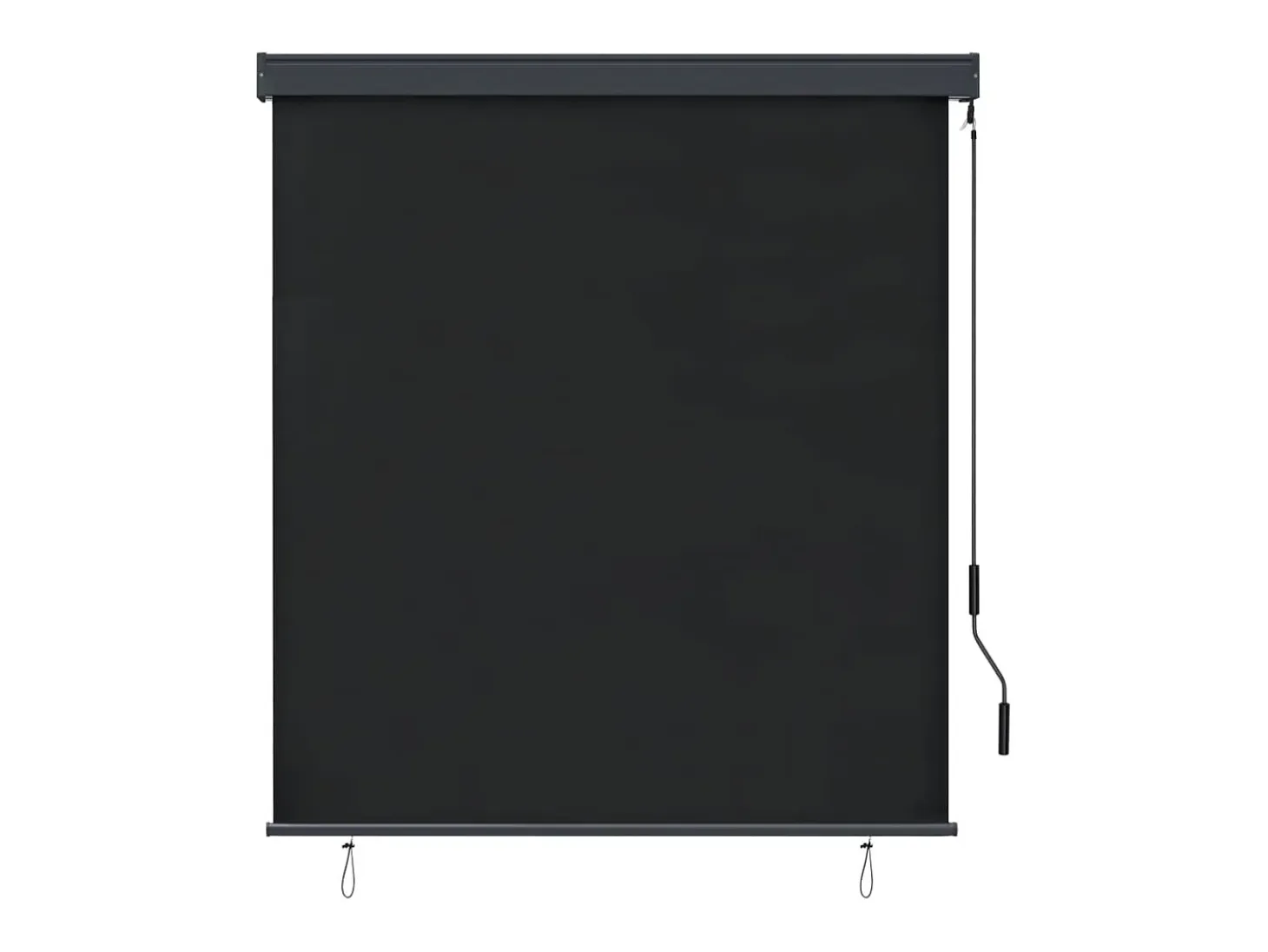 Estor enrollable de exterior 140 x 250 cm Antracita