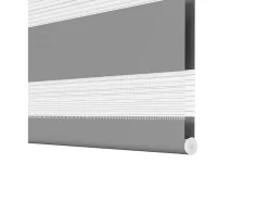 Estor enrollable gris de 120 x 230 cm