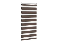 Estor enrollable marrón de 60 x 120 cm