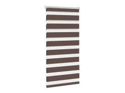 Estor enrollable marrón de 60 x 120 cm