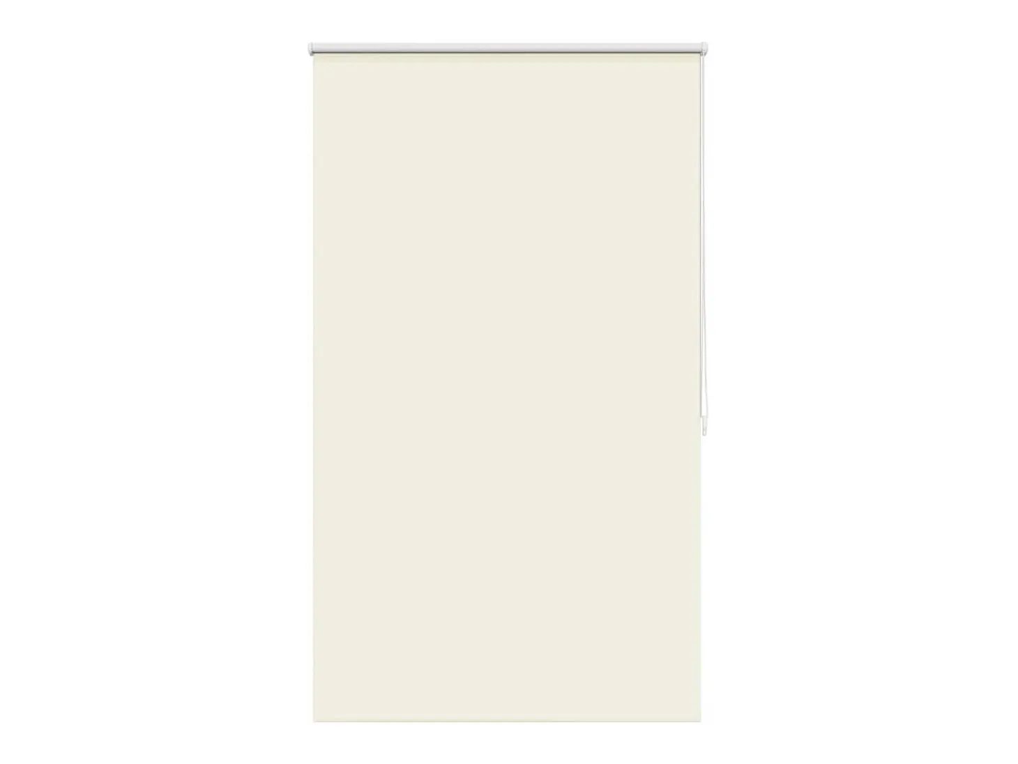Estor enrollable opaco 100 x 175 cm color crema
