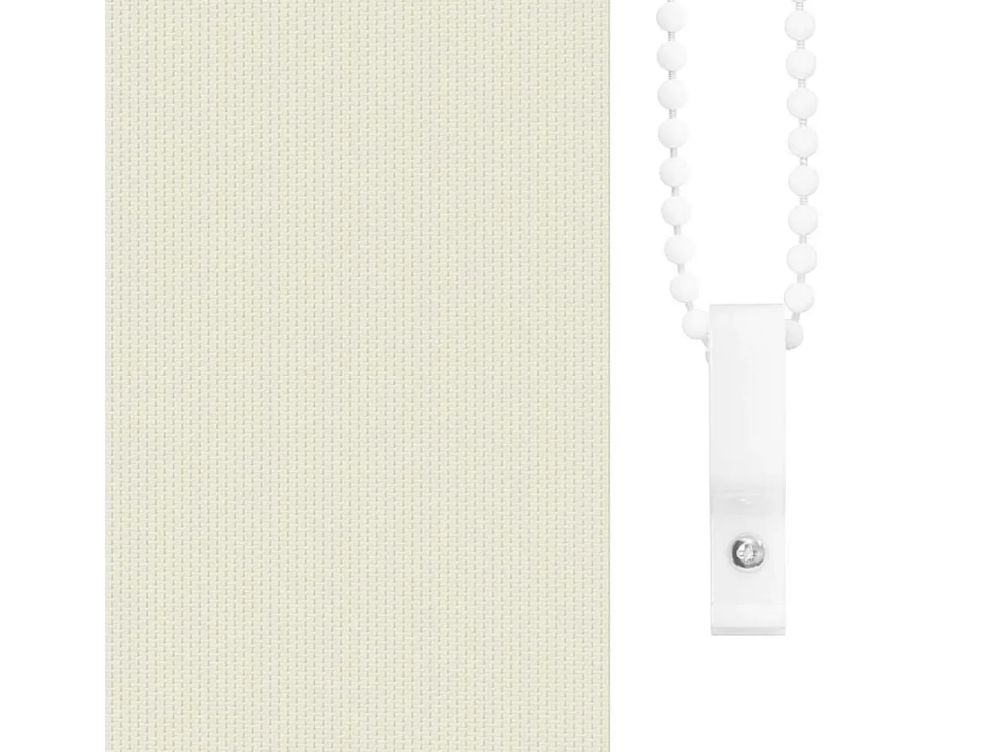 Estor enrollable opaco 120 x 175 cm color crema