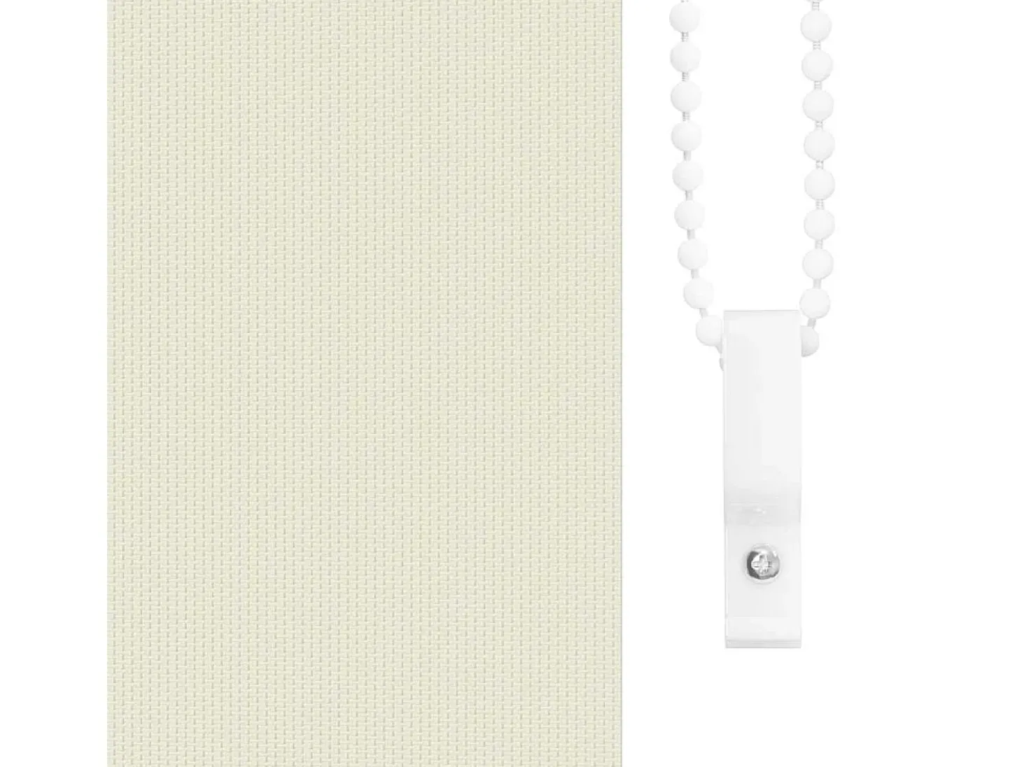 Estor enrollable opaco 120 x 230 cm color crema