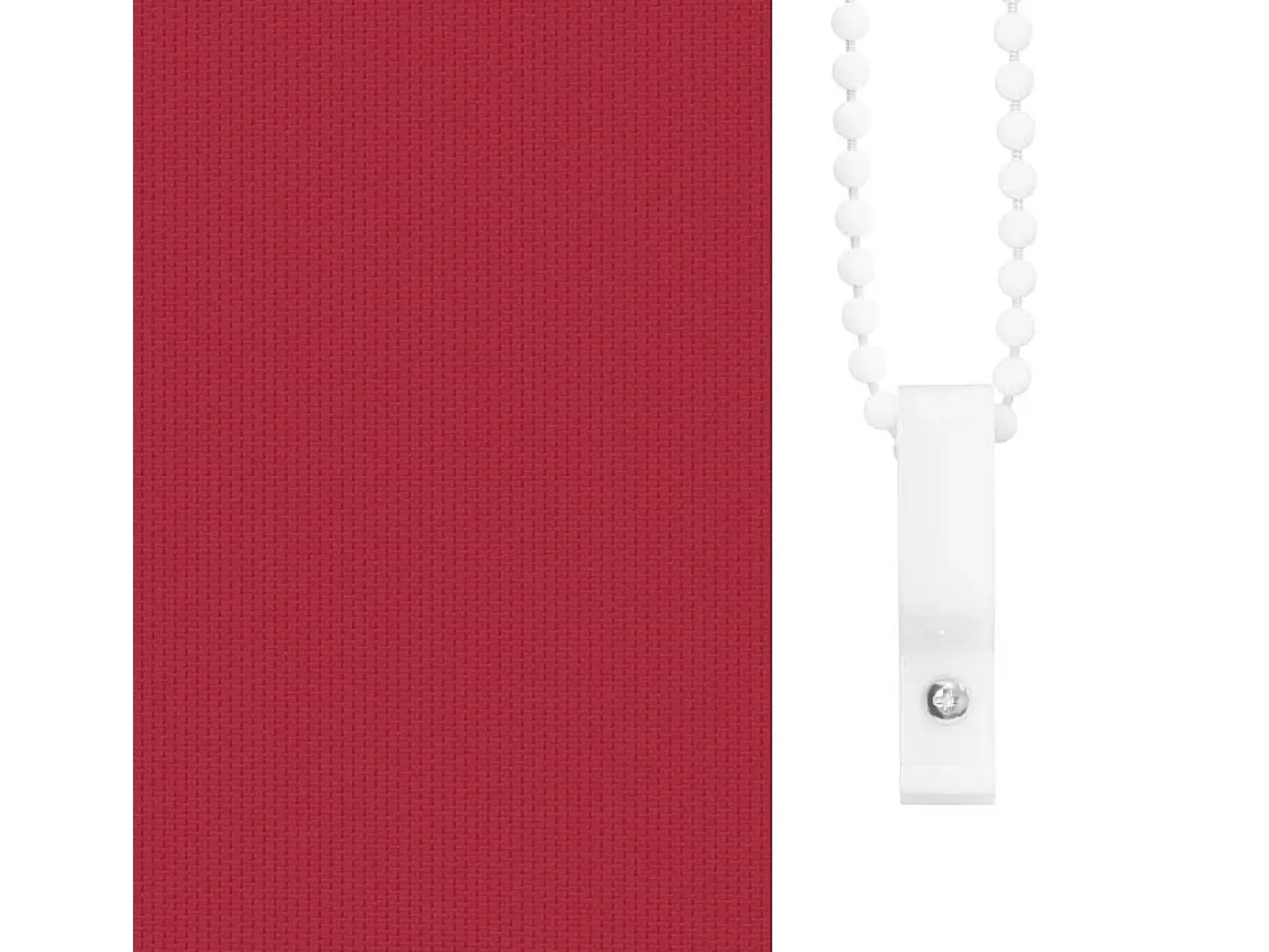 Estor enrollable opaco 100 x 175 cm rojo