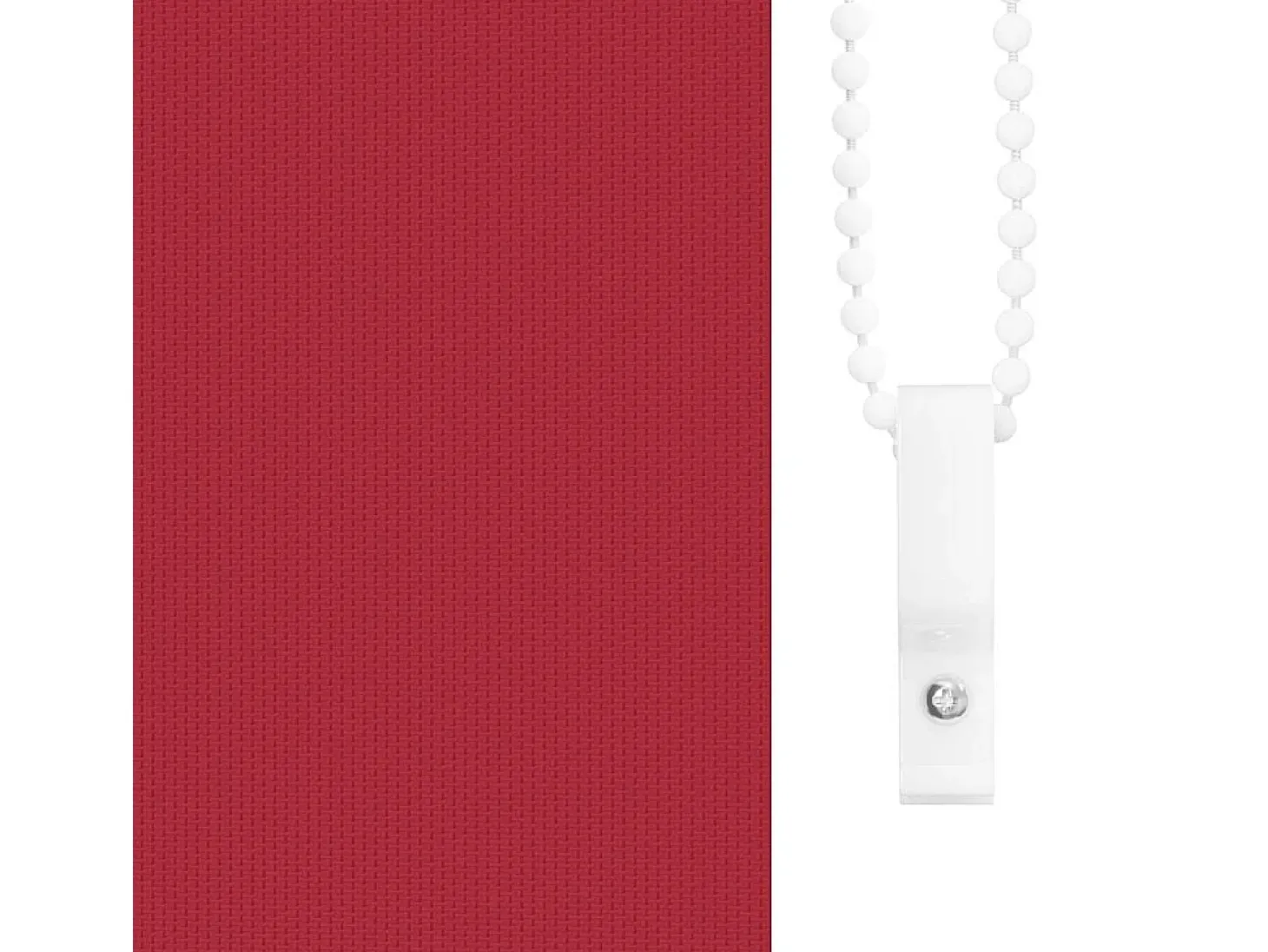 Estor enrollable opaco 100 x 230 cm rojo