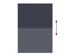 Estor enrollable opaco 160 x 230 cm azul