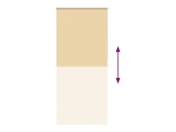 Estor enrollable opaco 100 x 230 cm beige