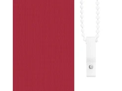Estor enrollable opaco 80 x 175 cm rojo