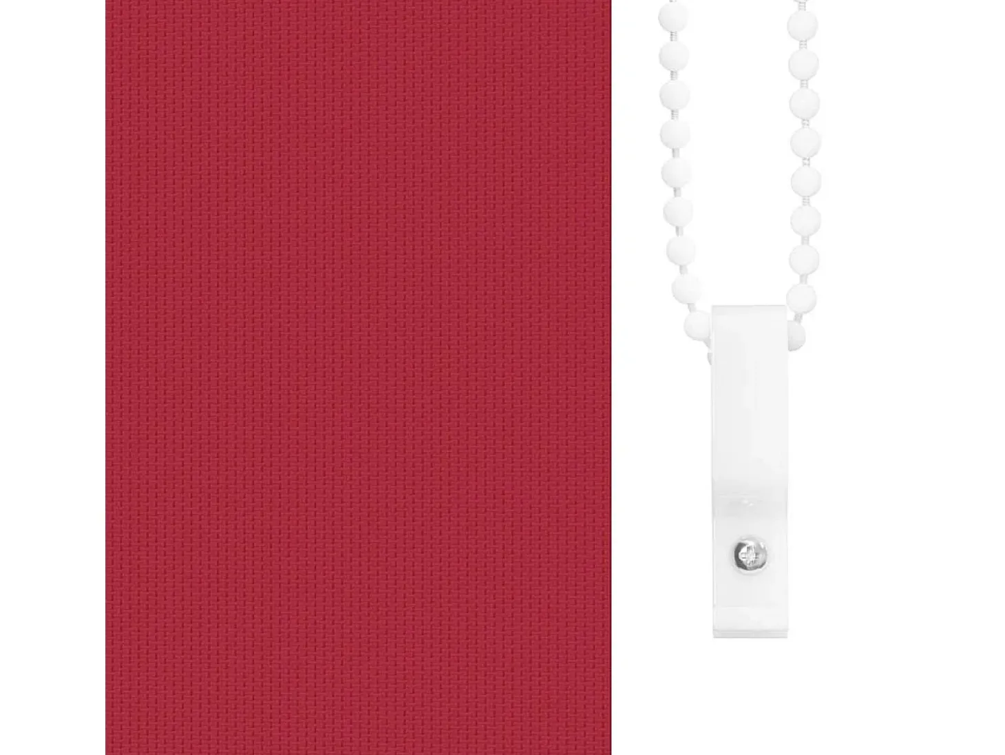 Estor enrollable opaco 80 x 175 cm rojo
