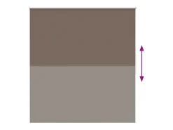 Estor enrollable opaco 140 x 175 cm azul