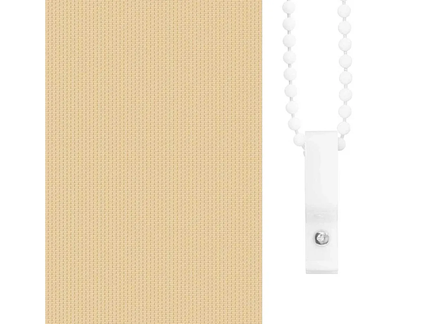 Estor enrollable opaco beige 60 x 120 cm