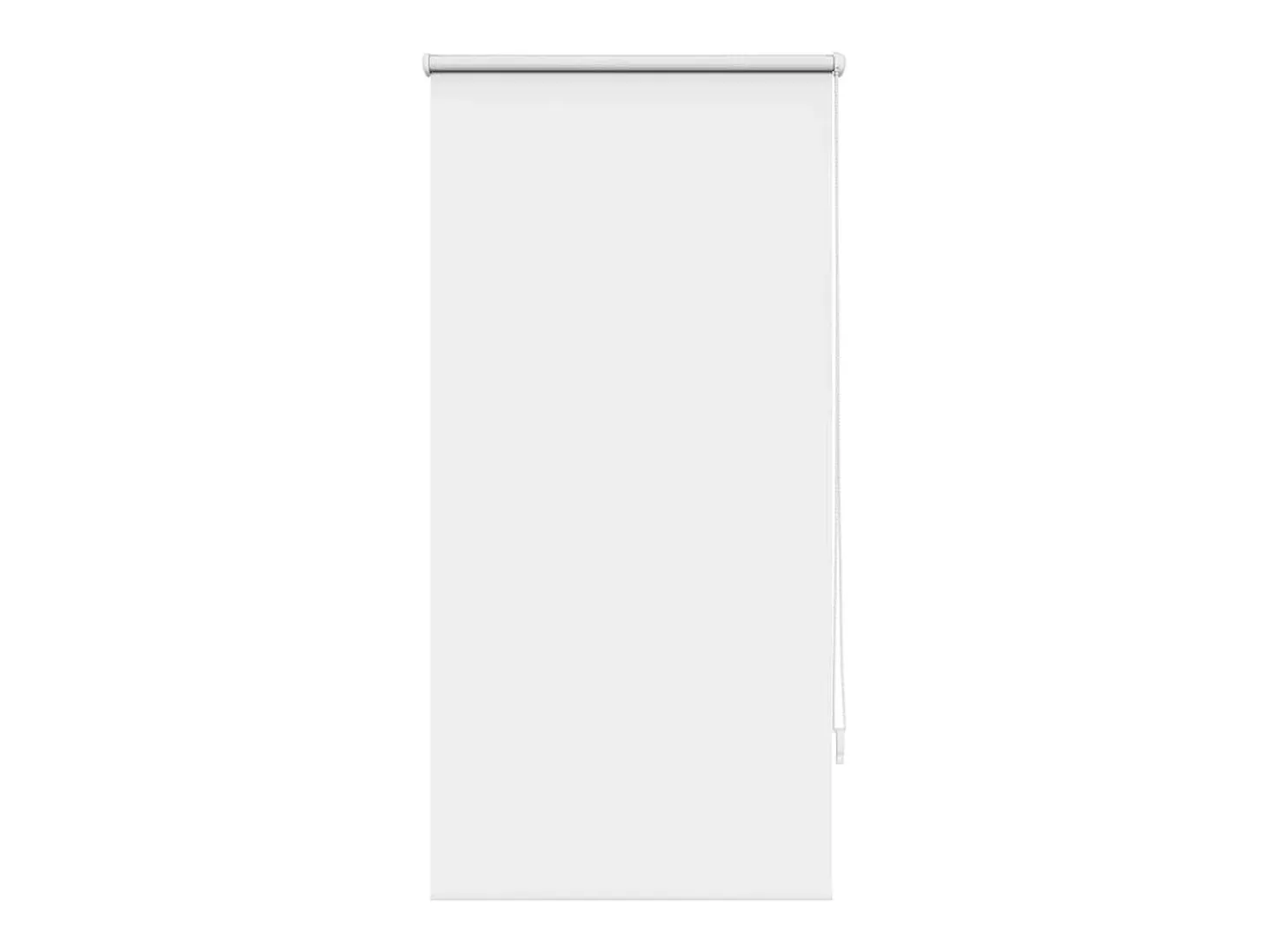 Estor enrollable opaco blanco 60 x 120 cm