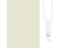 Estor enrollable opaco color crema 40 x 100 cm