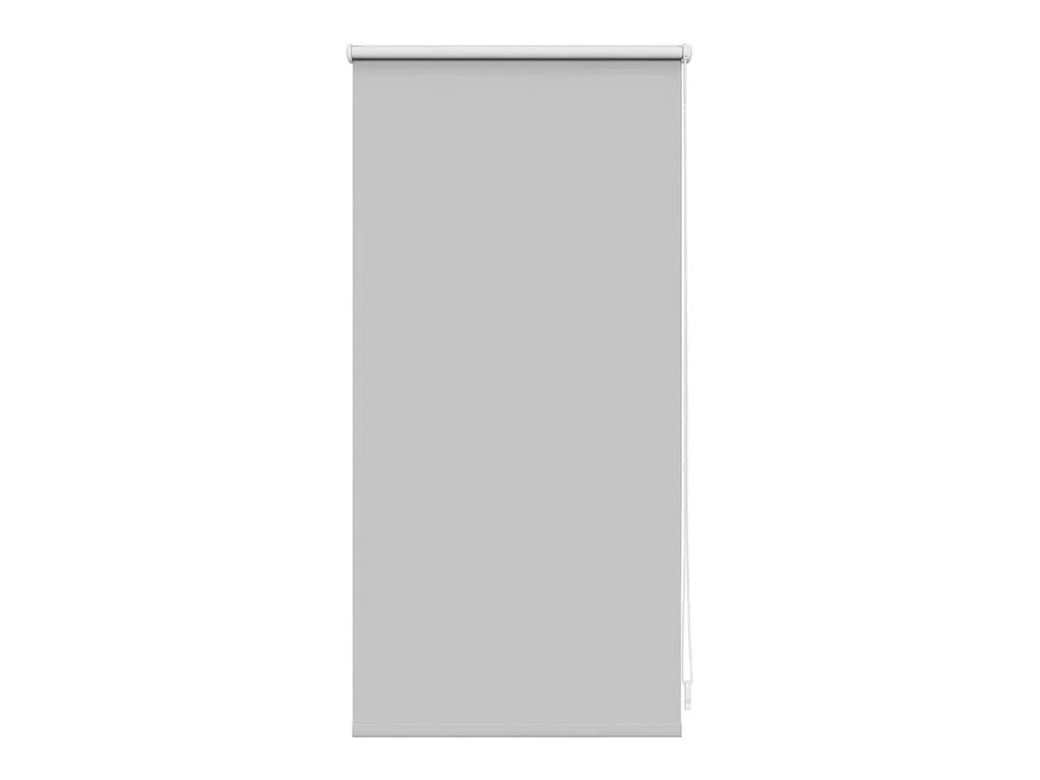Estor enrollable opaco gris 40 x 100 cm