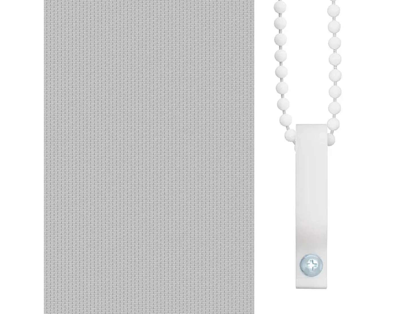 Estor enrollable opaco gris 60 x 120 cm