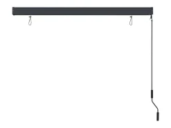 Estor exterior enrollable 160x250 cm Crema