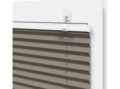 Estor plisado antracita 90x200 cm ancho tela 89,4 cm