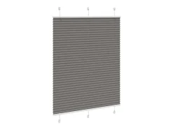 Estor plisado antracita 110x150 cm ancho tela 109,4 cm