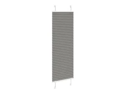 Estor plisado antracita 40x100 cm ancho tela 39,4 cm