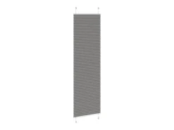Estor plisado antracita 55x200 cm ancho tela 54,4 cm