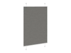 Estor plisado antracita 95x100 cm ancho tela 94,4 cm