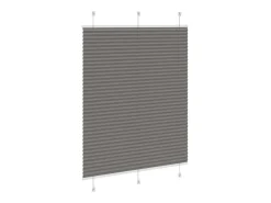 Estor plisado antracita 110x100 cm ancho tela 109,4 cm