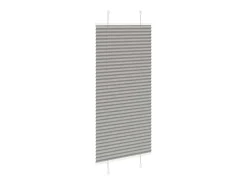 Estor plisado antracita 55x100 cm ancho tela 54,4 cm