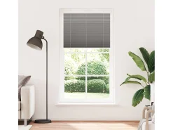 Estor plisado antracita 105x200 cm ancho tela 104,4 cm
